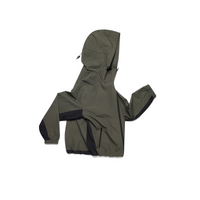 Asymmetrical Plaid Softshell (Green)