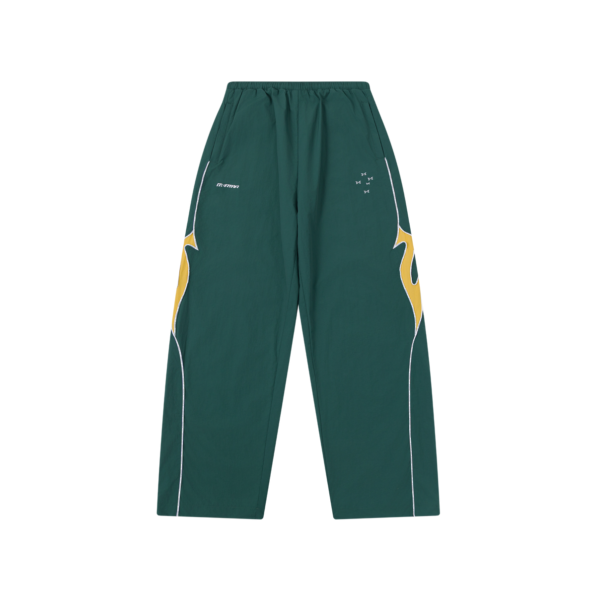 Down Unda Track Pants (Green / Yellow)