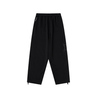 Split Panel Joggers (Black)