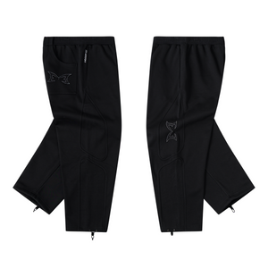 Split Panel Joggers (Black)