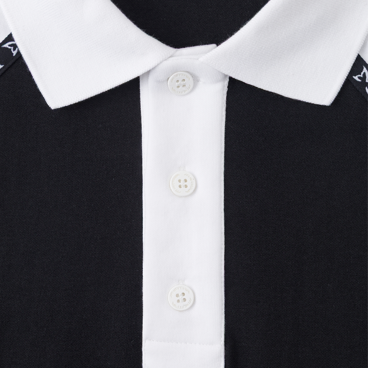 Precision Panel Polo (Black)