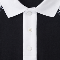 Precision Panel Polo (Black)