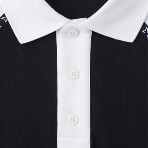 Precision Panel Polo (Black)