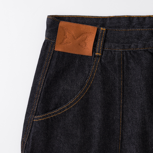 Reverse Bigstep Denim (Black / Gold)