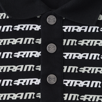 Logo Stripe Rugby (Black)