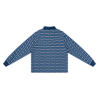 Logo Stripe Rugby (Blue)