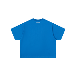 Cat In Da Hat Tee (Blue)