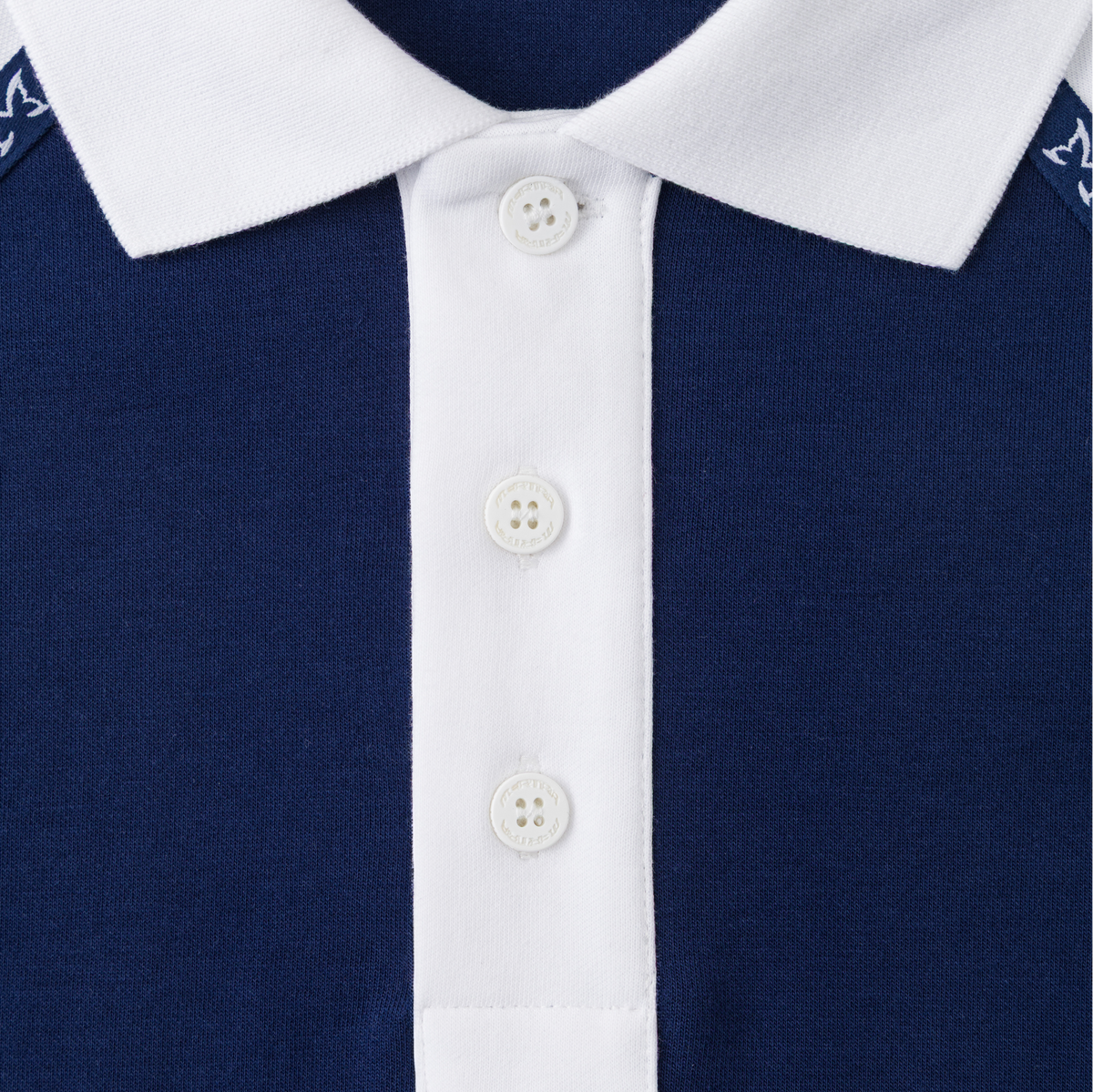 Precision Panel Polo (Blue)