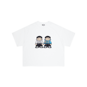 Mascot Tee (Patchwork / Koi)