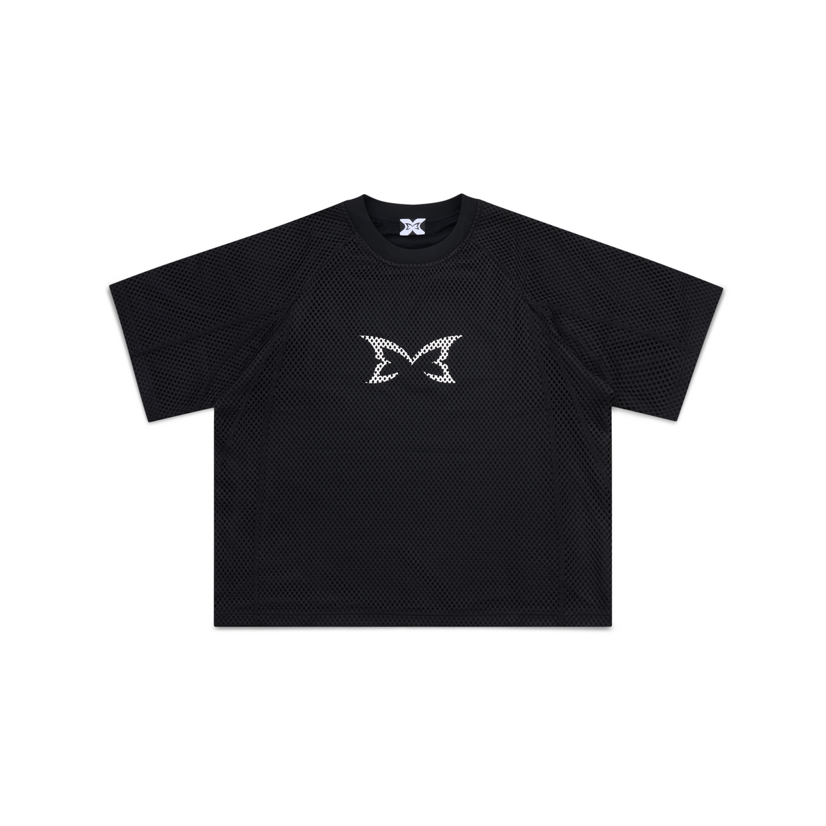 Layered Mesh Jersey (Black)