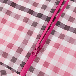 Plaid Softshell (Pink / White)