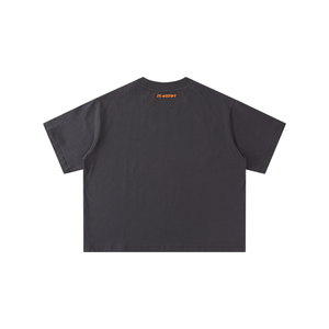 Cracked Tee (Charcoal)