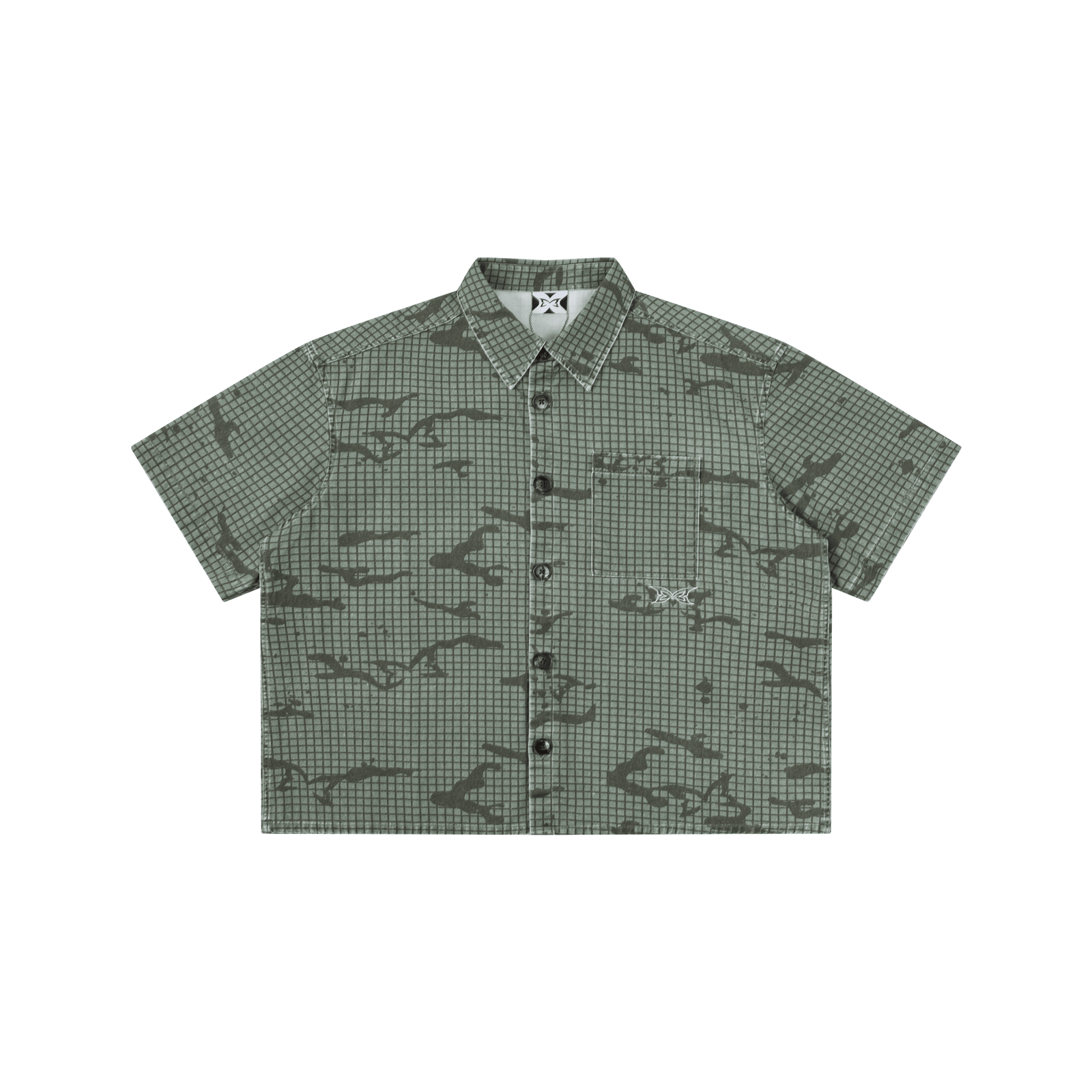 Grid Camo Shirt