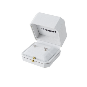 Logo Stud Earrings (Silver)