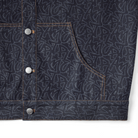 All Ova Raw Denim Jacket
