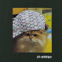 Cat In Da Hat Tee (Green)