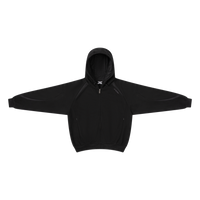 Serpent Zip Up Hood (Black)