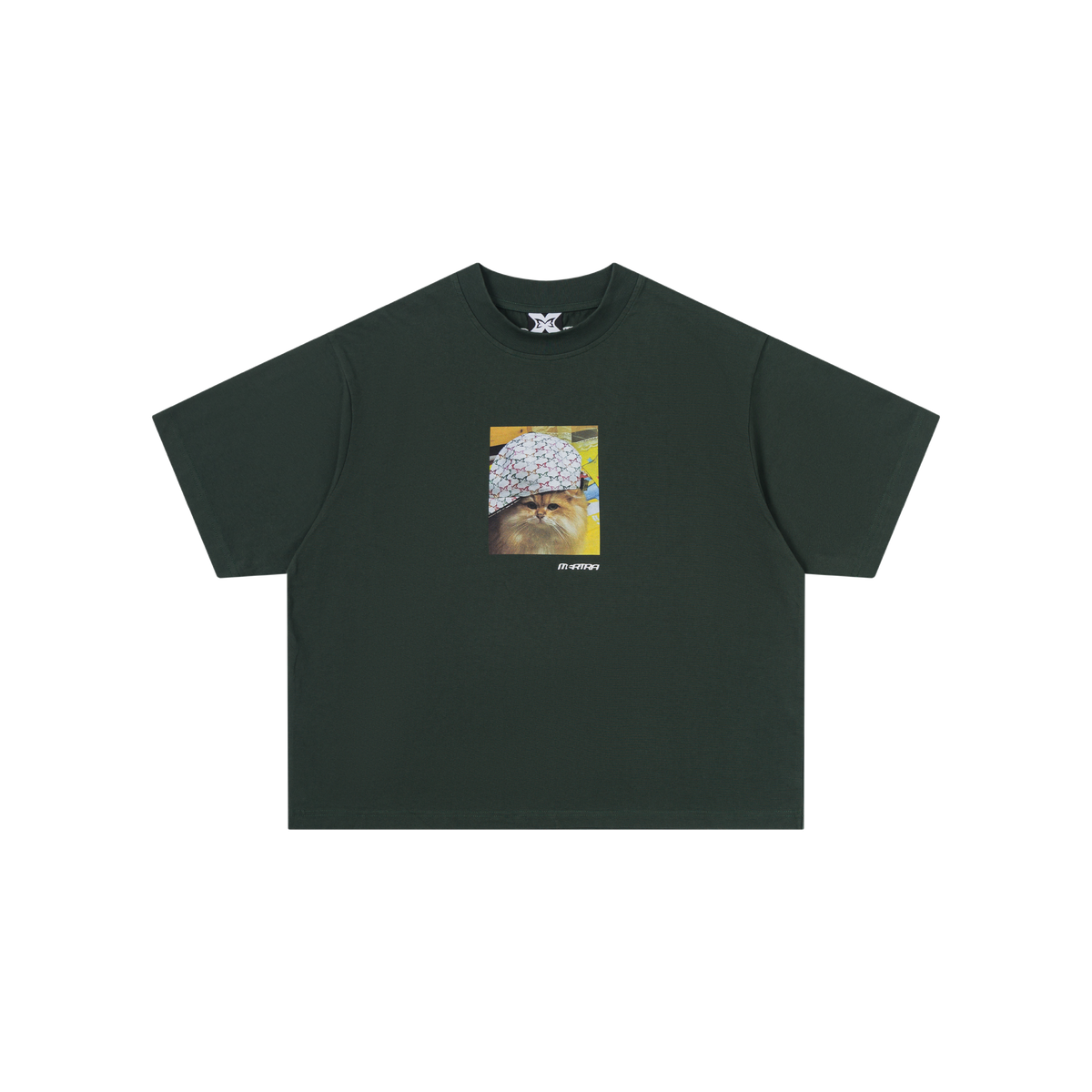 Cat In Da Hat Tee (Green)