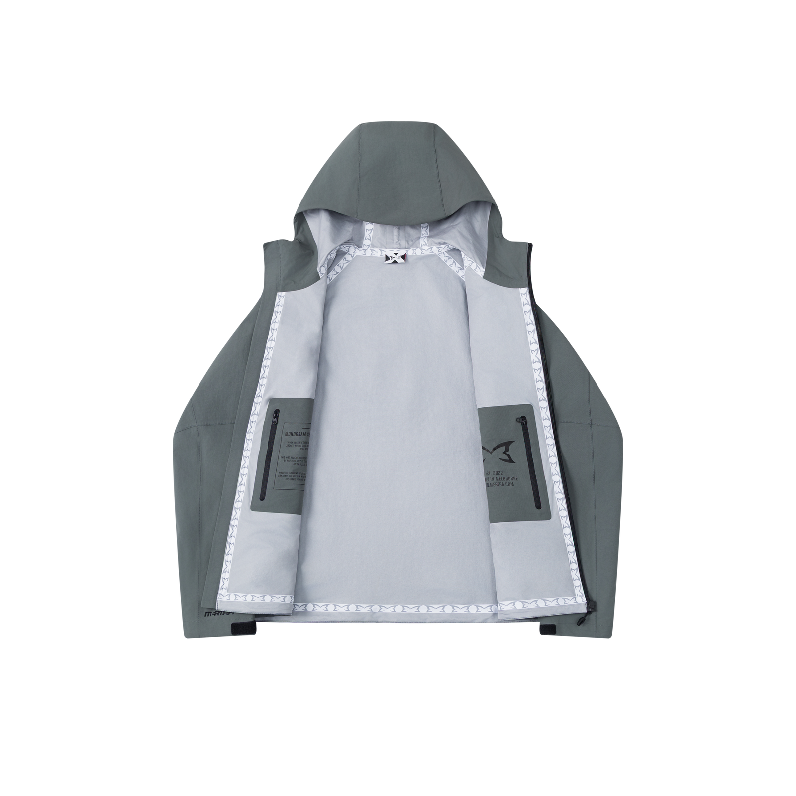 Monogram Shell Jacket 2.0 (Grey)