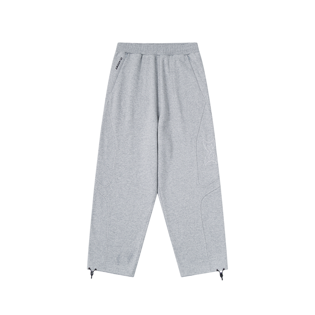 Split Panel Joggers (Grey)