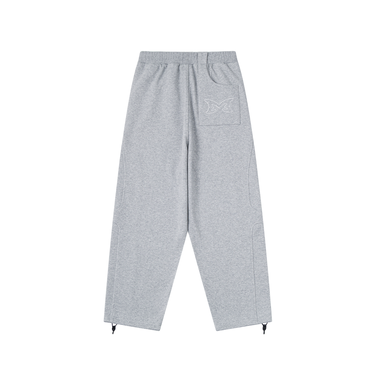 Split Panel Joggers (Grey)