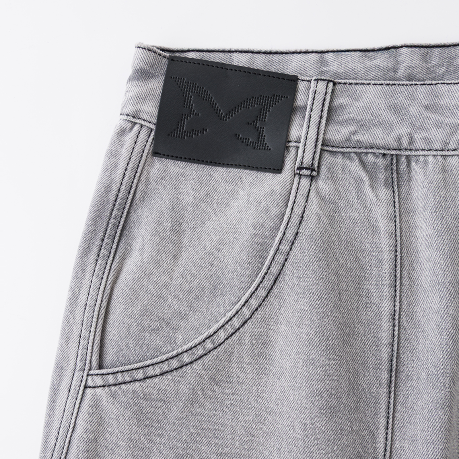 Reverse Bigstep Denim (Grey / Black)