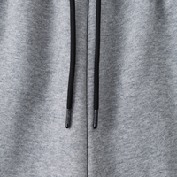 Split Panel Tracksuit Shorts (Grey)