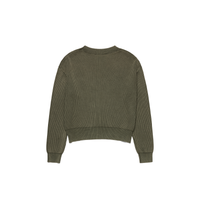 Waffle Knit (Washed Green)