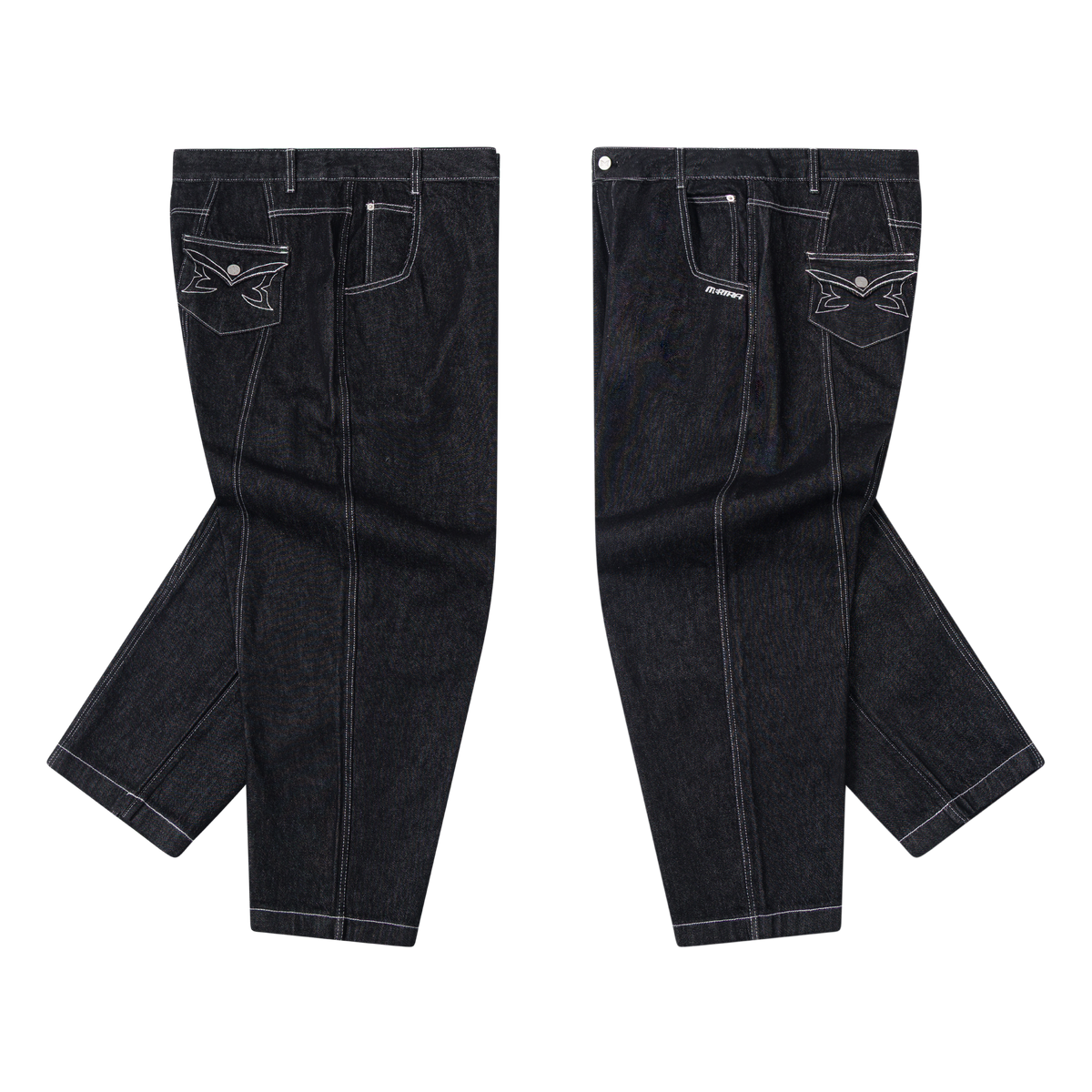 Hardline Denim (Black / White)
