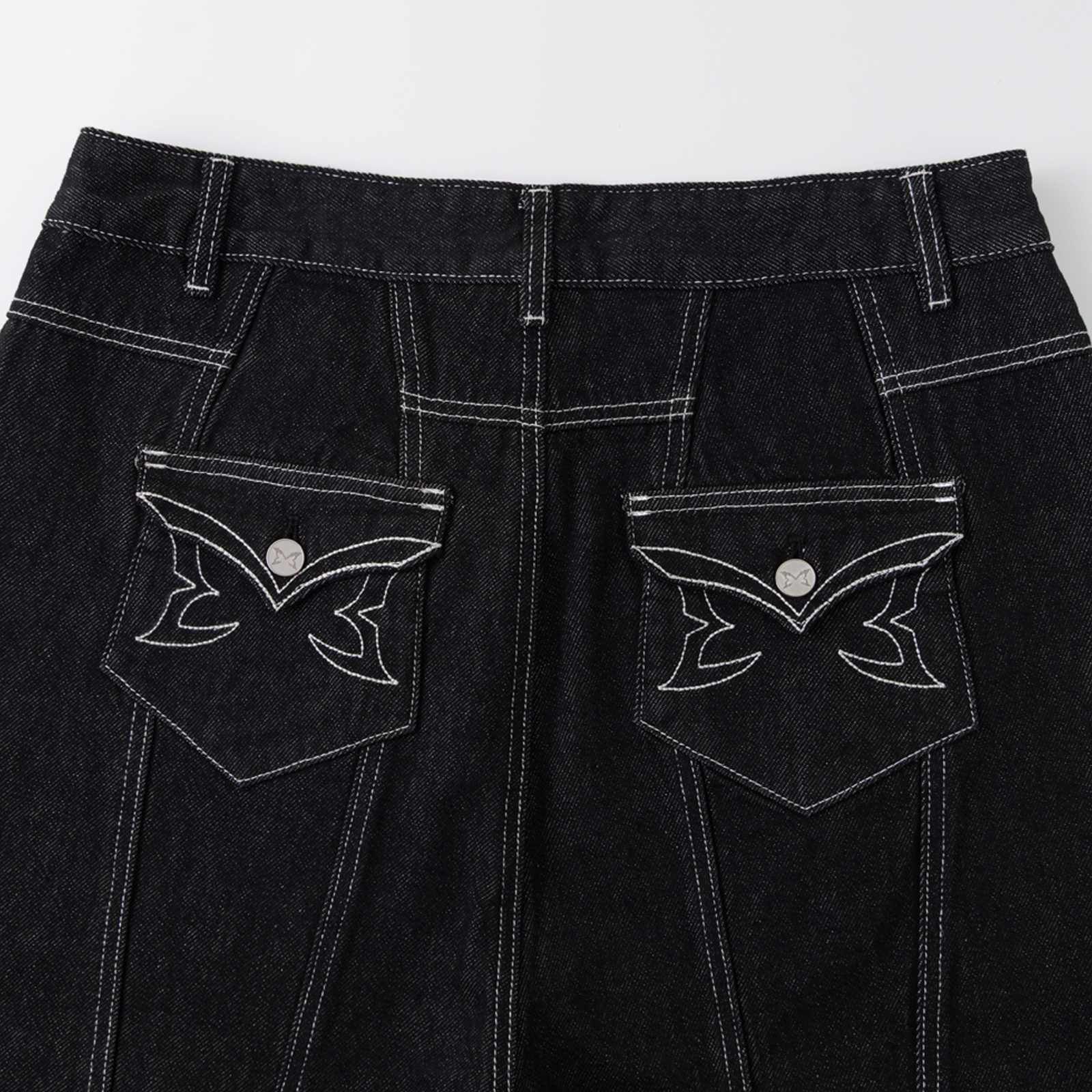Hardline Denim (Black / White)
