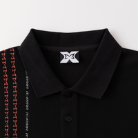 Crosscut Rugby (Black / Red)