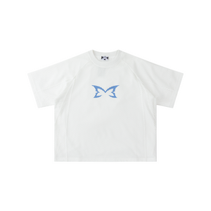 Layered Mesh Jersey (White)
