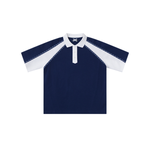 Precision Panel Polo (Blue)