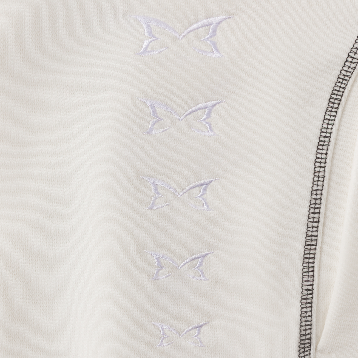 Contra Track Shorts (Cream / Charcoal)