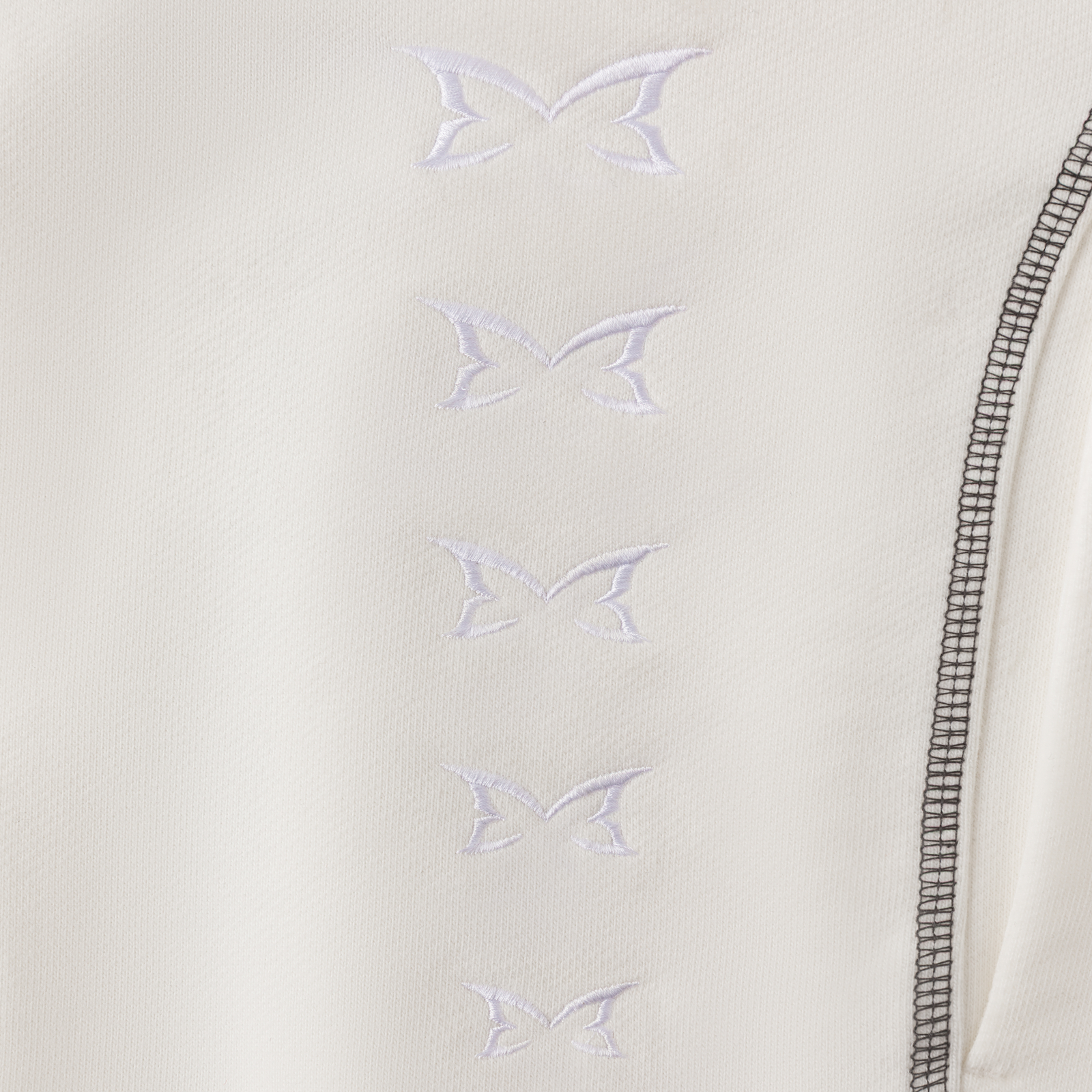 Contra Track Shorts (Cream / Charcoal)