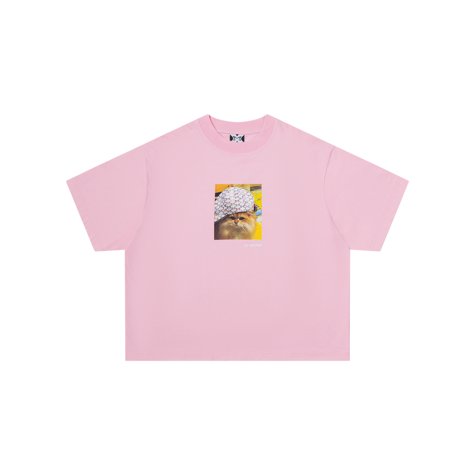 Cat In Da Hat Tee (Pink)
