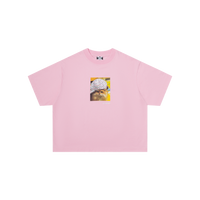 Cat In Da Hat Tee (Pink)