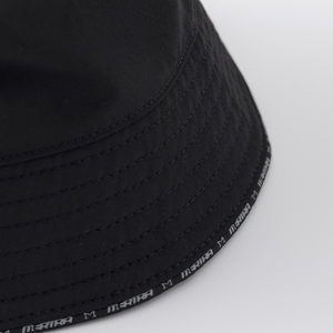 Piping Bucket Hat (Black)