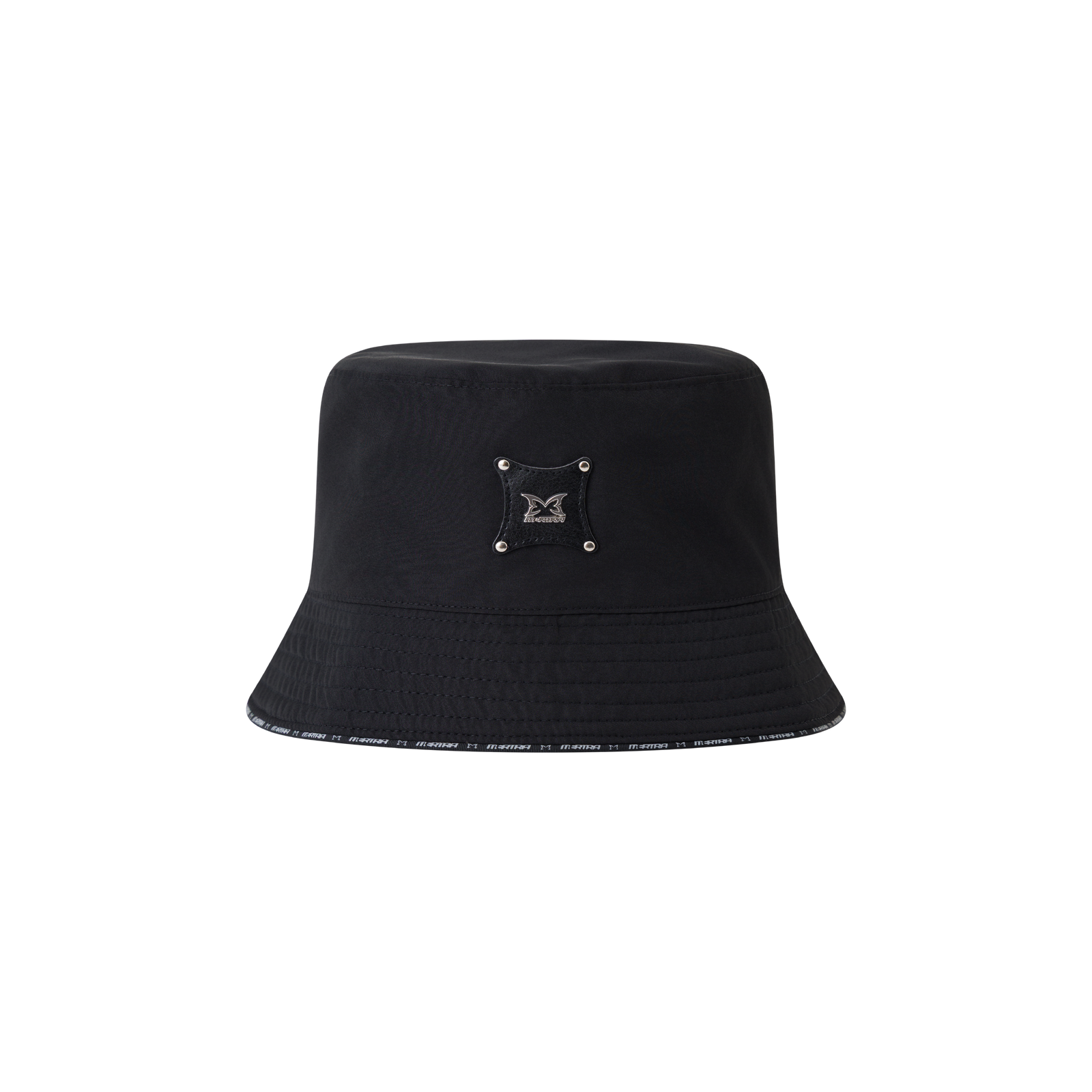 Piping Bucket Hat (Black)