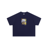 Cat In Da Hat Tee (Navy)