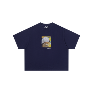 Cat In Da Hat Tee (Navy)