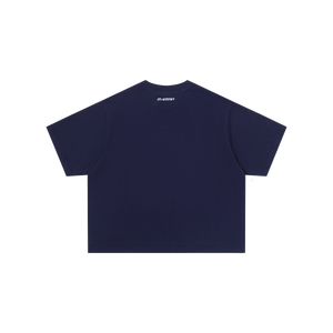 Cat In Da Hat Tee (Navy)