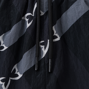 Merva Check Shorts (Black)