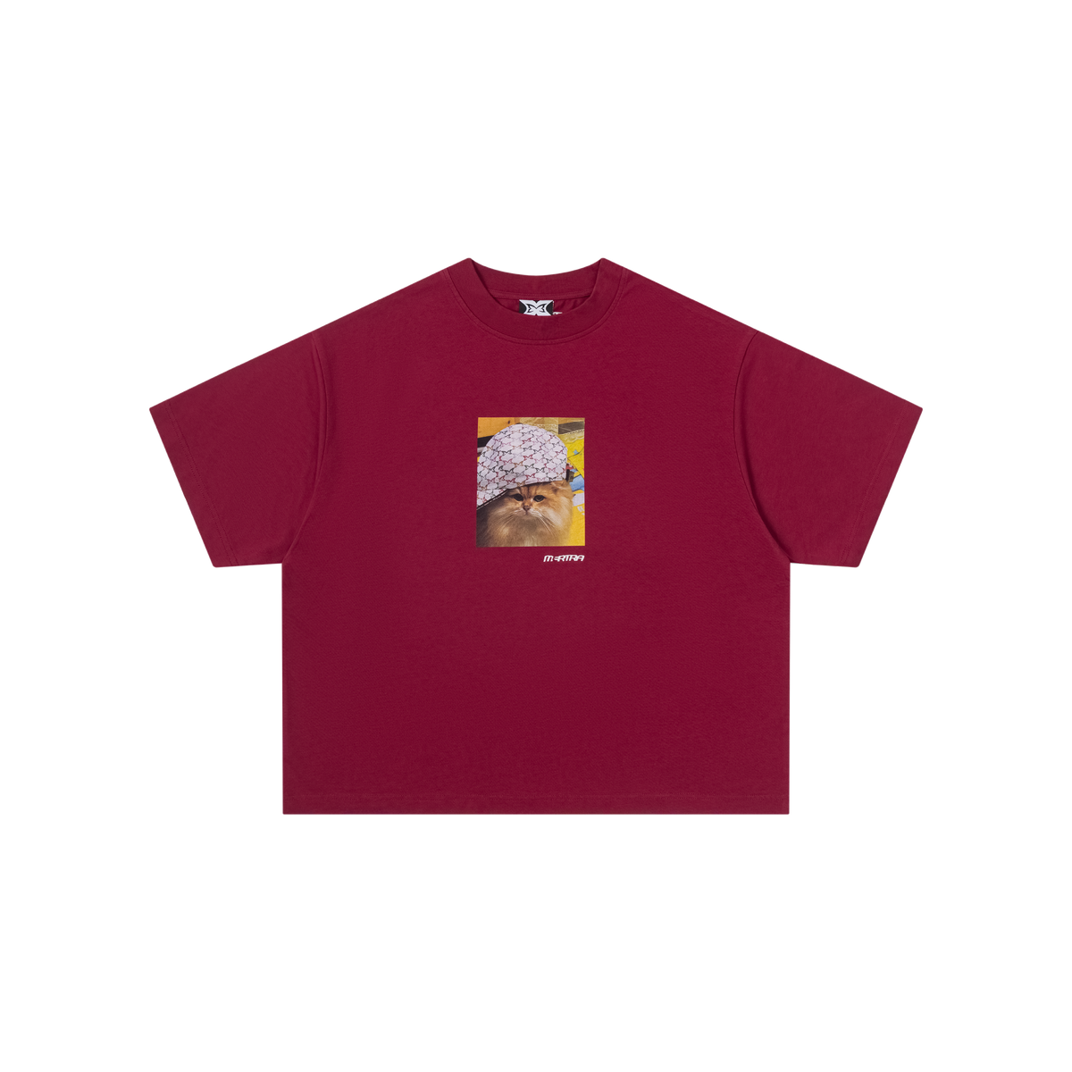 Cat In Da Hat Tee (Red)