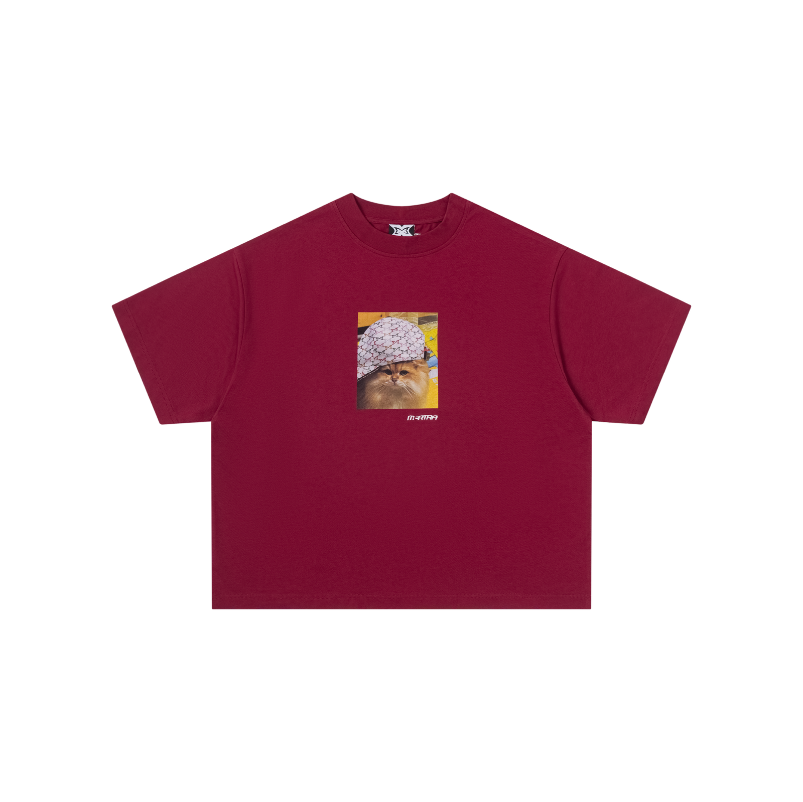 Cat In Da Hat Tee (Red)