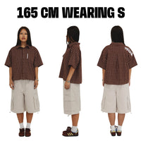 Plaid Shirt (Brown)