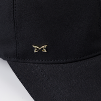 Solid Canvas Cap (Black)
