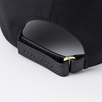 Solid Canvas Cap (Black)