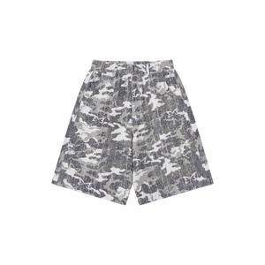 Textured Camo Shorts