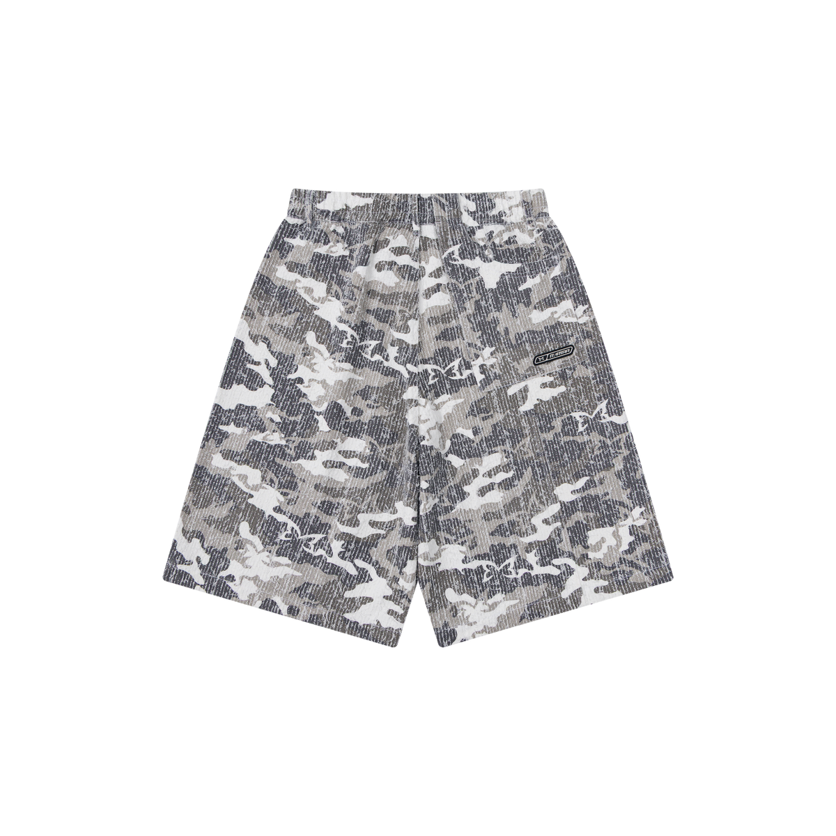 Textured Camo Shorts
